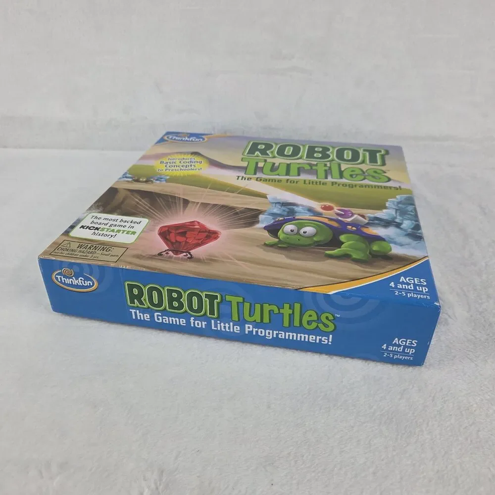 Robot Turtles Board Game By Thinkfun for Little Programmers Preschool Coding